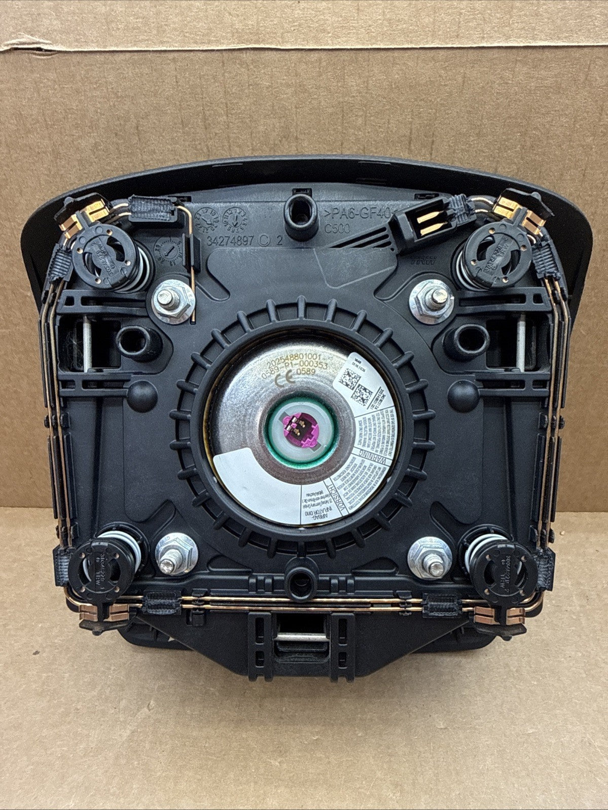 2014-2021 Ram Promaster Front Left Driver Side Steering Wheel Air Bag Airbag5