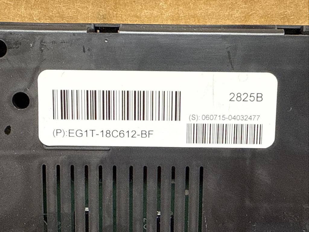 2014 2018 FORD TAURUS OEM CLIMATE CONTROL MODULE TEMP CONTROL EG1T 18C612 BF1