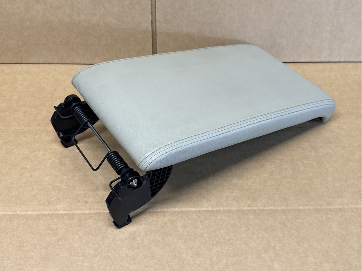 2013 2018 Acura RDX Center Console Lid Cover Arm Rest Armrest Leather Beige Tan4