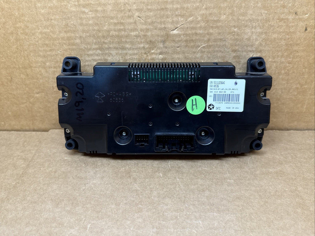 12 16 Chrysler Town Country OEM AC Heat Temp Climate Control Switch P55111236AG6