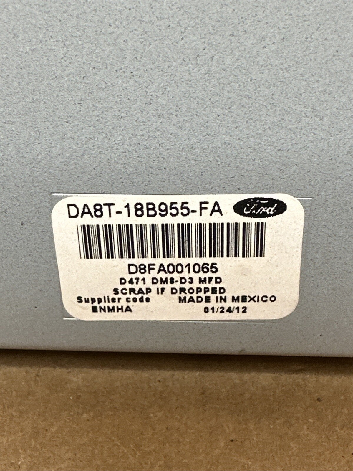 2013 2019 Ford Flex Dash Radio Information Display Screen OEM DA8T 18B955 FA5