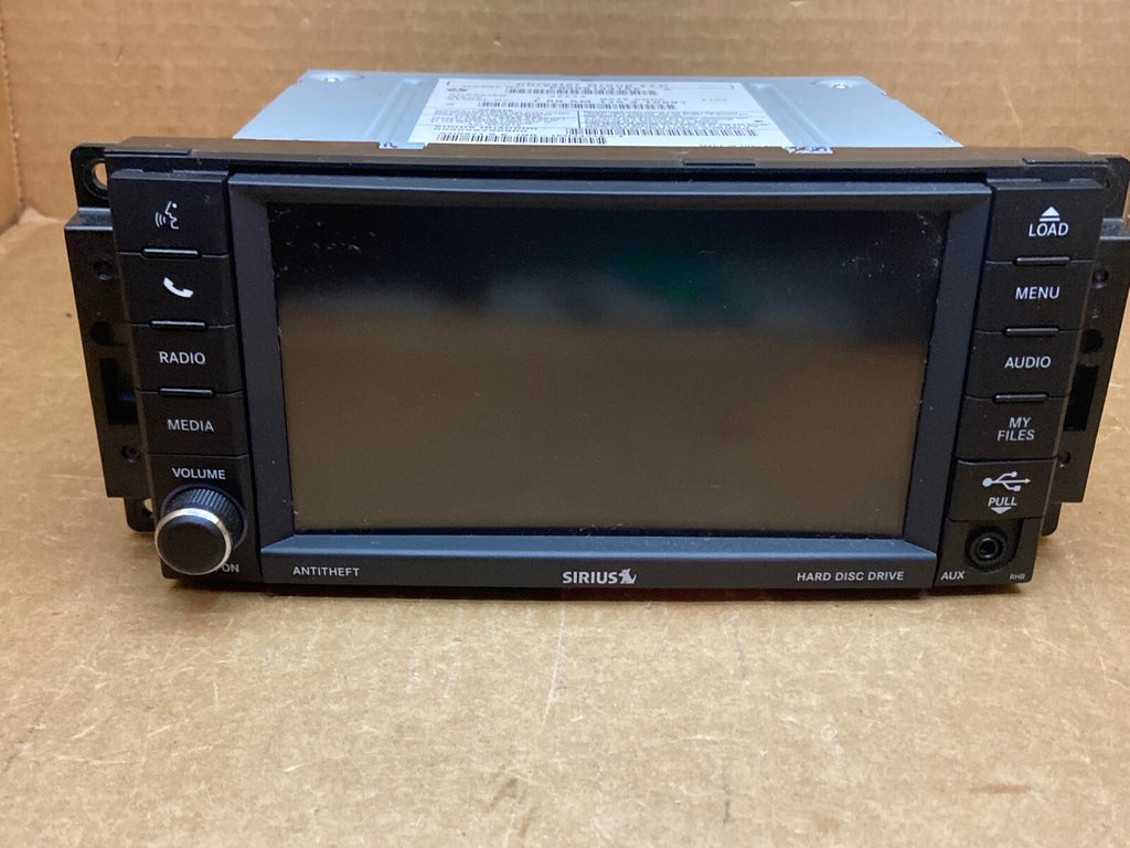 13 19 GRAND CARAVAN Navigation Radio Player Display Screen OEM RHB P05091331AE1