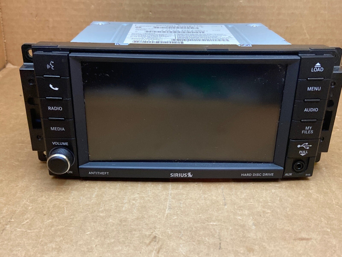 13 19 GRAND CARAVAN Navigation Radio Player Display Screen OEM RHB P05091331AE1