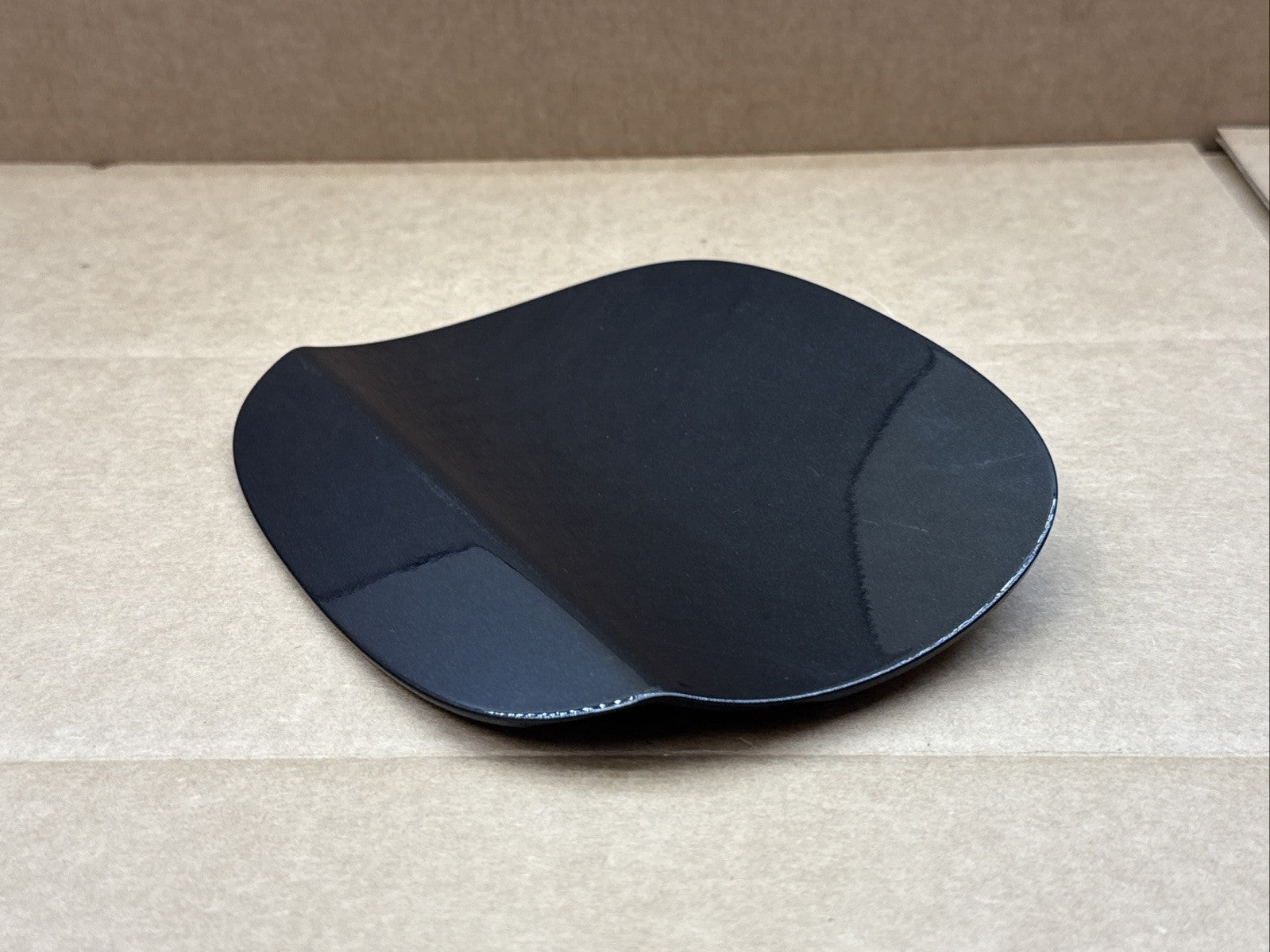 2015 2018 Ford Edge Gas Fuel Door Cover Cap Panel  OEM Tuxedo Black Metallic UH3