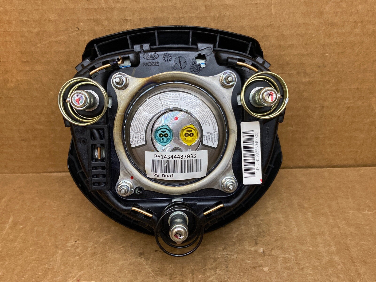 2014-2019 Kia Soul Front Left Driver Side Steering Wheel Air Bag Airbag Black5