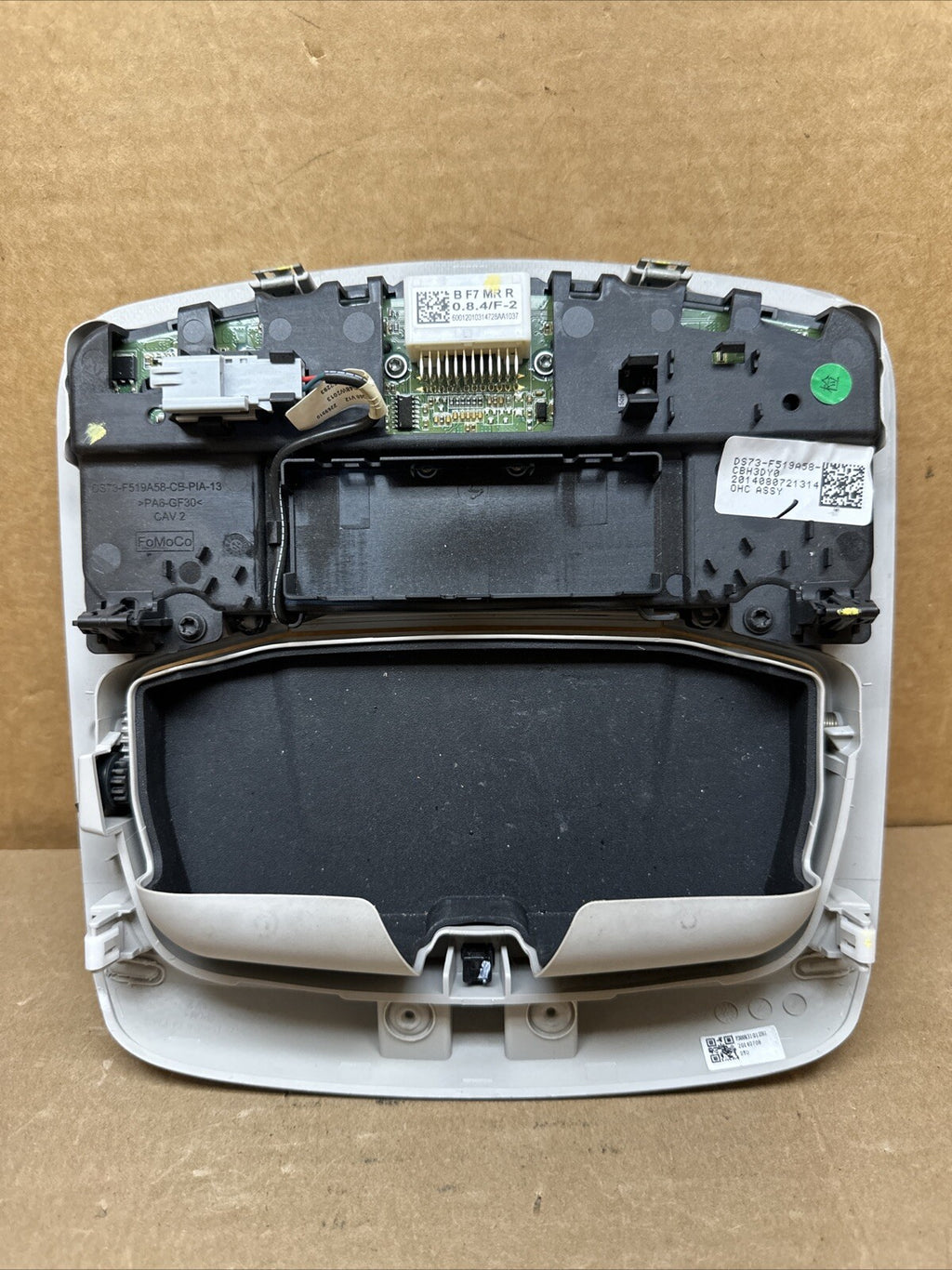 2013 2016 Ford Fusion Over Head Overhead Console Dome Light Sunroof Gray6