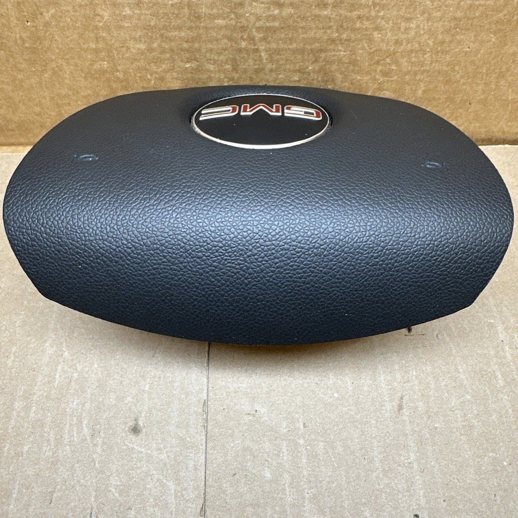 GMC Sierra Yukon XL LEFT DRIVER SIDE STEERING WHEEL AIRBAG BLACK6