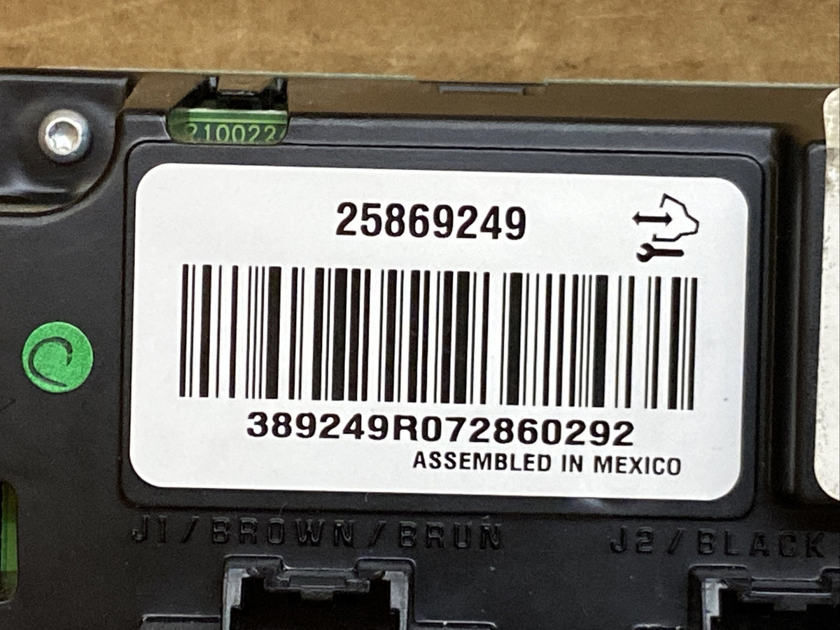 2008 2012 Traverse Enclave Digital Climate Temp Temperature Control 258692495