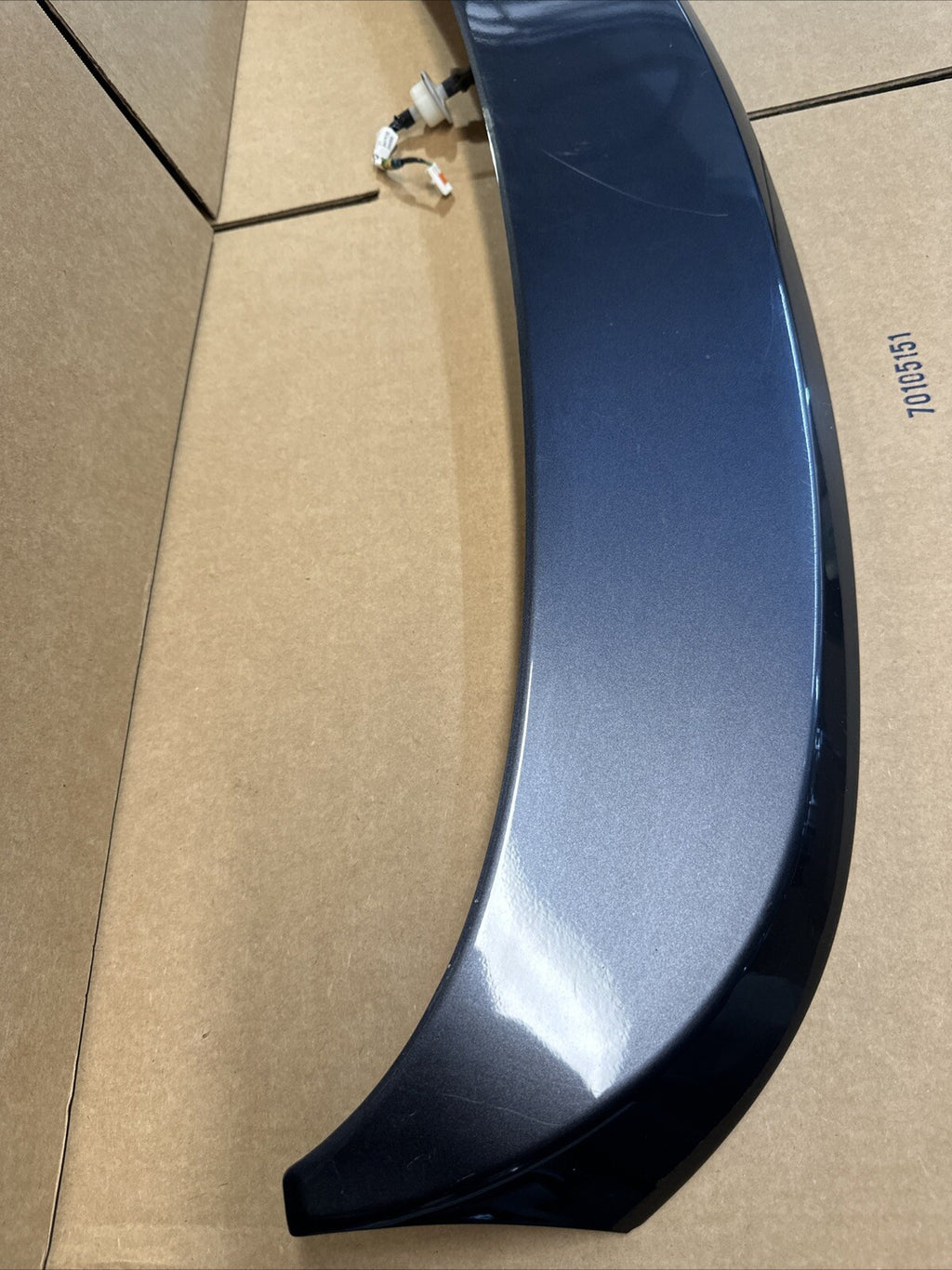 2007 2015 MAZDA CX 9 CX9 REAR LIFT GATE SPOILER 3RD THIRD BRAKE GRAY PAINT 42A1