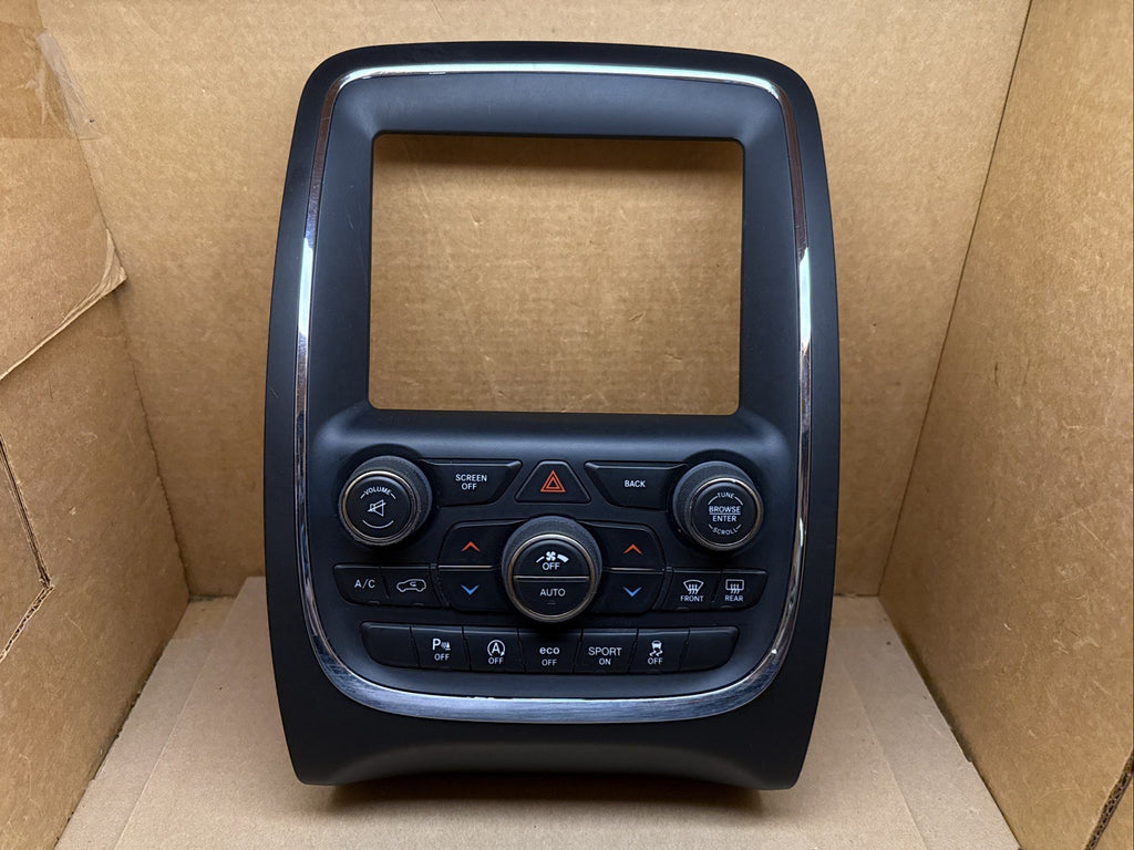 2016 2017 Dodge Durango Dash Heat AC Radio Climate Control Panel OEM 68253735AH0