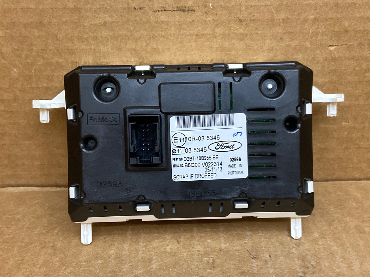 2014 2017 Ford Fiesta Radio Info 3.5" Dash Display Screen OEM D2BT 18B955 BE3