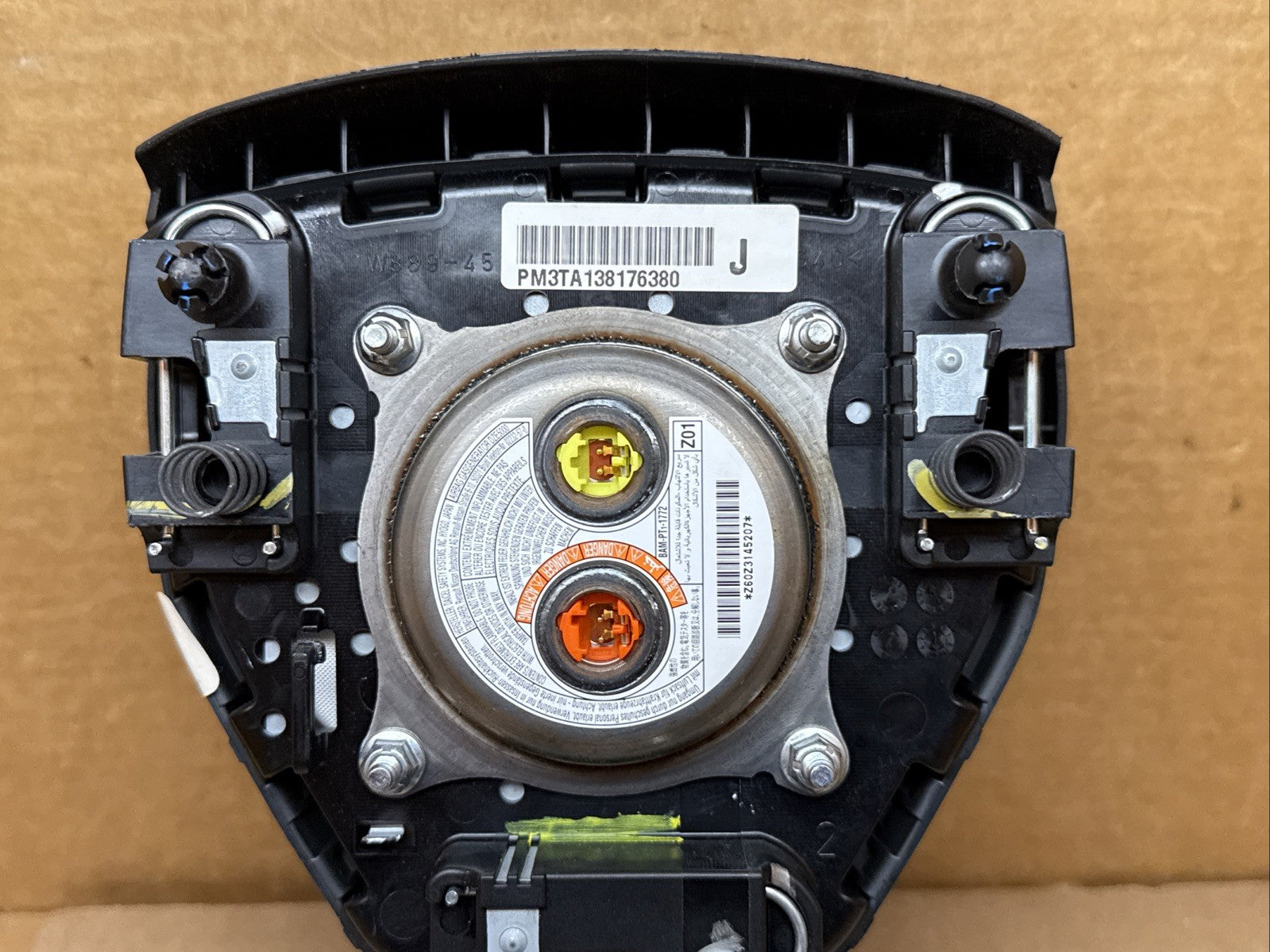13 18 NISSAN ALTIMA FRONT LEFT DRIVER SIDE STEERING WHEEL AIRBAG AIR BAG BLACK9