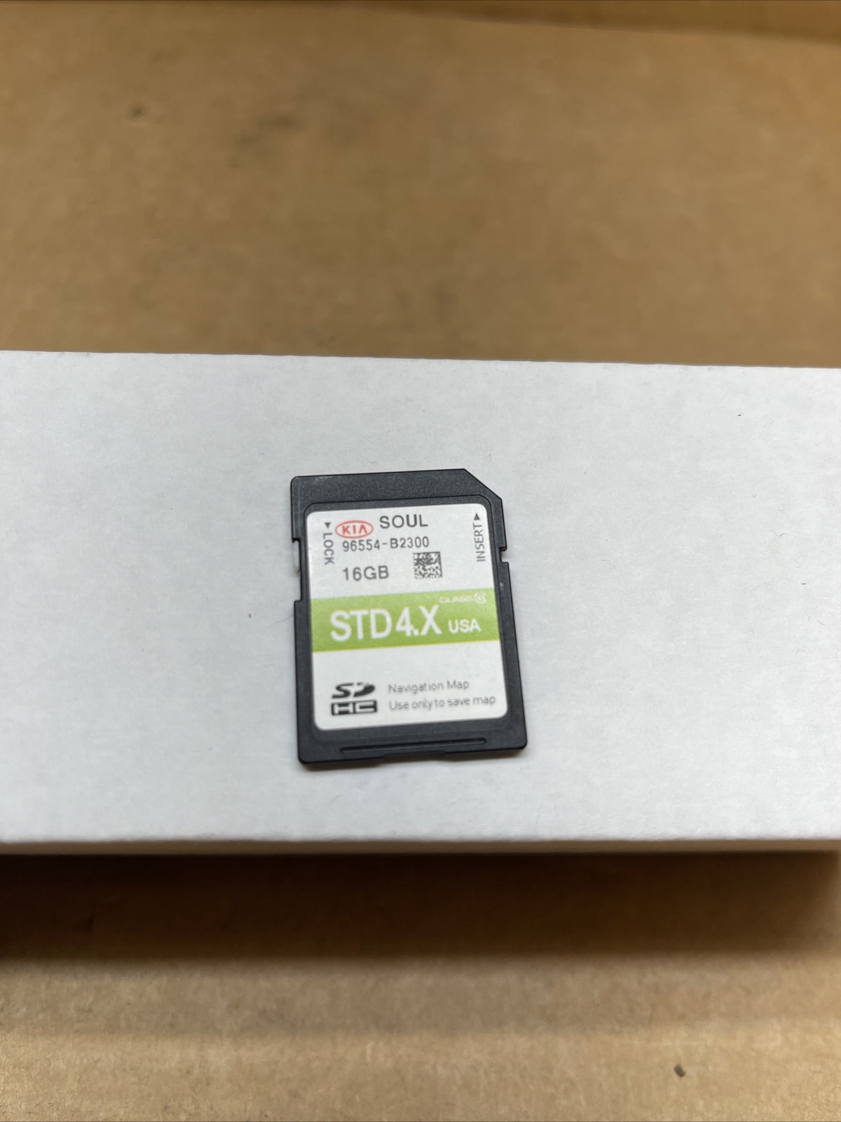 OEM KIA SOUL US STX4.X SD NAVIGATION CARD MAP 96554 B2300 16GB0