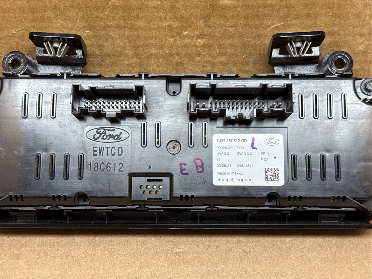 2020 2022 Ford Escape Front Climate Temp Temperature Control LJ6T 18C612 GD6