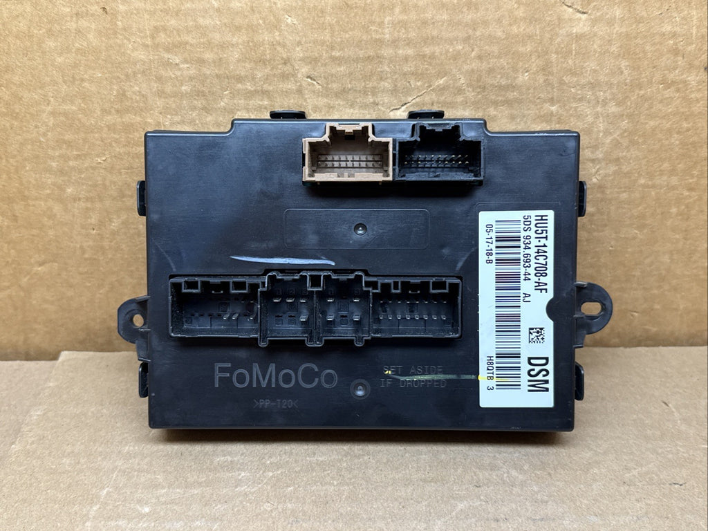 2017 2020 Fusion Front Left Driver Seat Memory Control Module HU5T 14C708 AF0