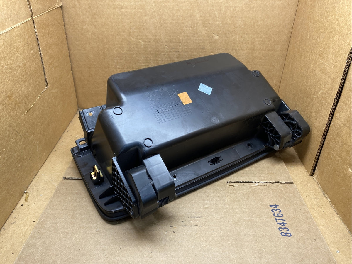 2014 2019 Silverado Sierra Upper Glove Box Glovebox Black Dash Insert Storage10