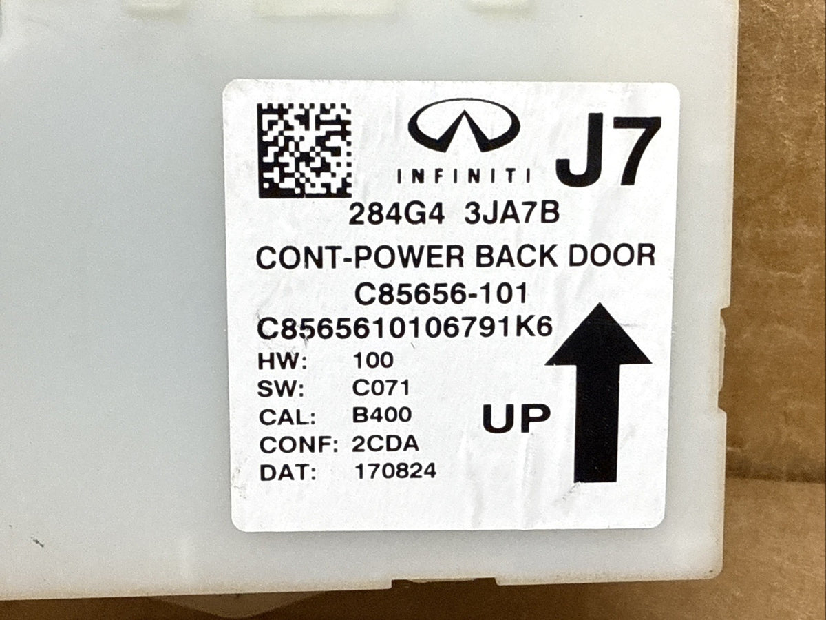 2016 2020 Infiniti QX60 Power Lift Gate Liftgate Control Module 284G4 3JA7B1