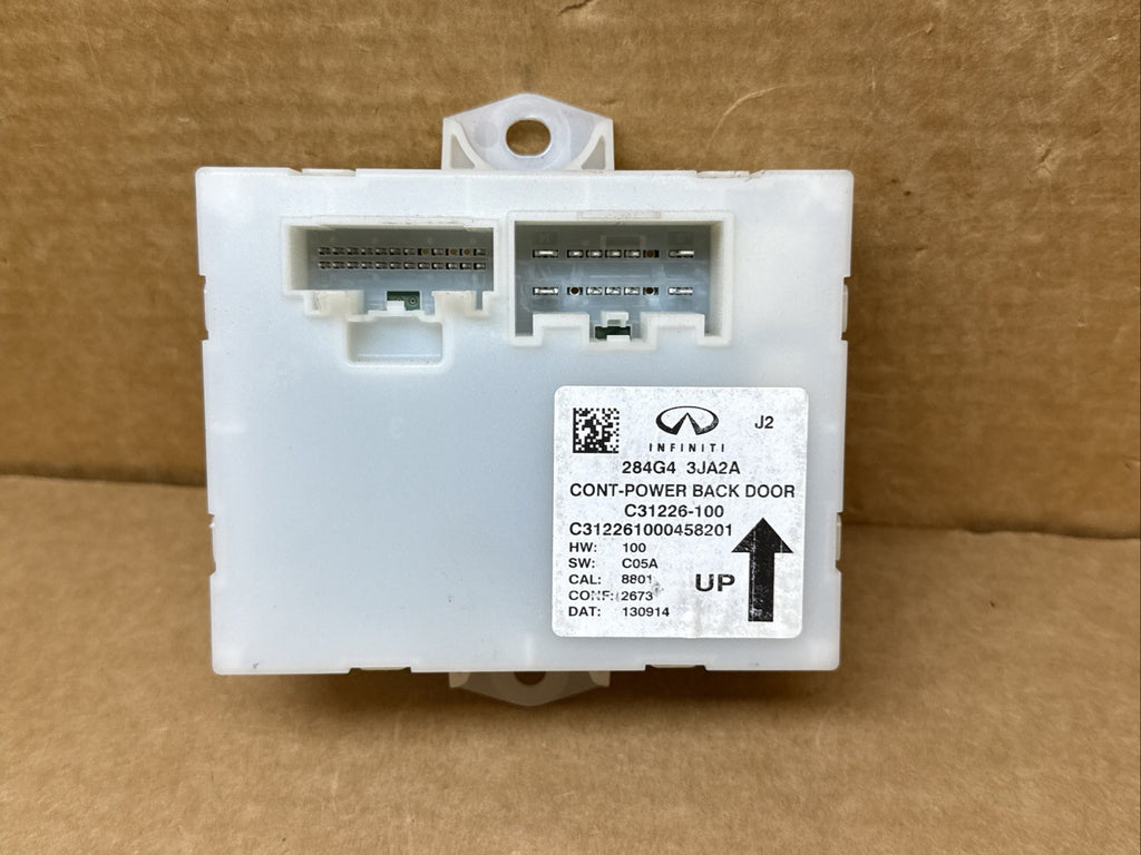 2013 2015 Infiniti QX60 Power Lift Gate Liftgate Control Module 284G4 3JA2A0