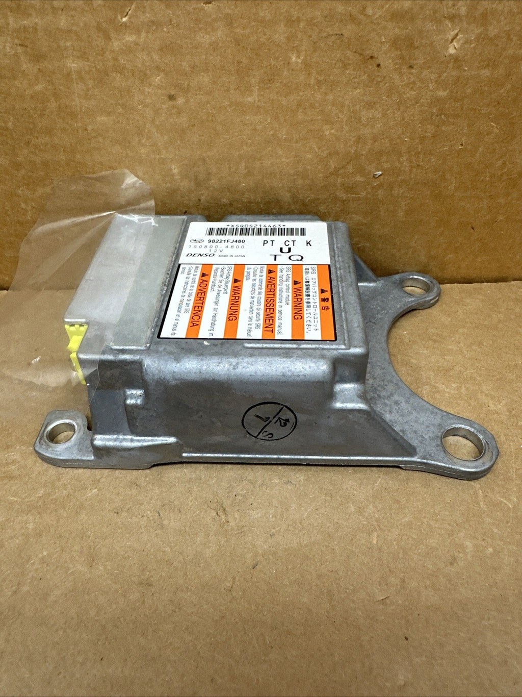 2016 Subaru Impreza SRS Air Bag Airbag Control Module 98221FJ4803