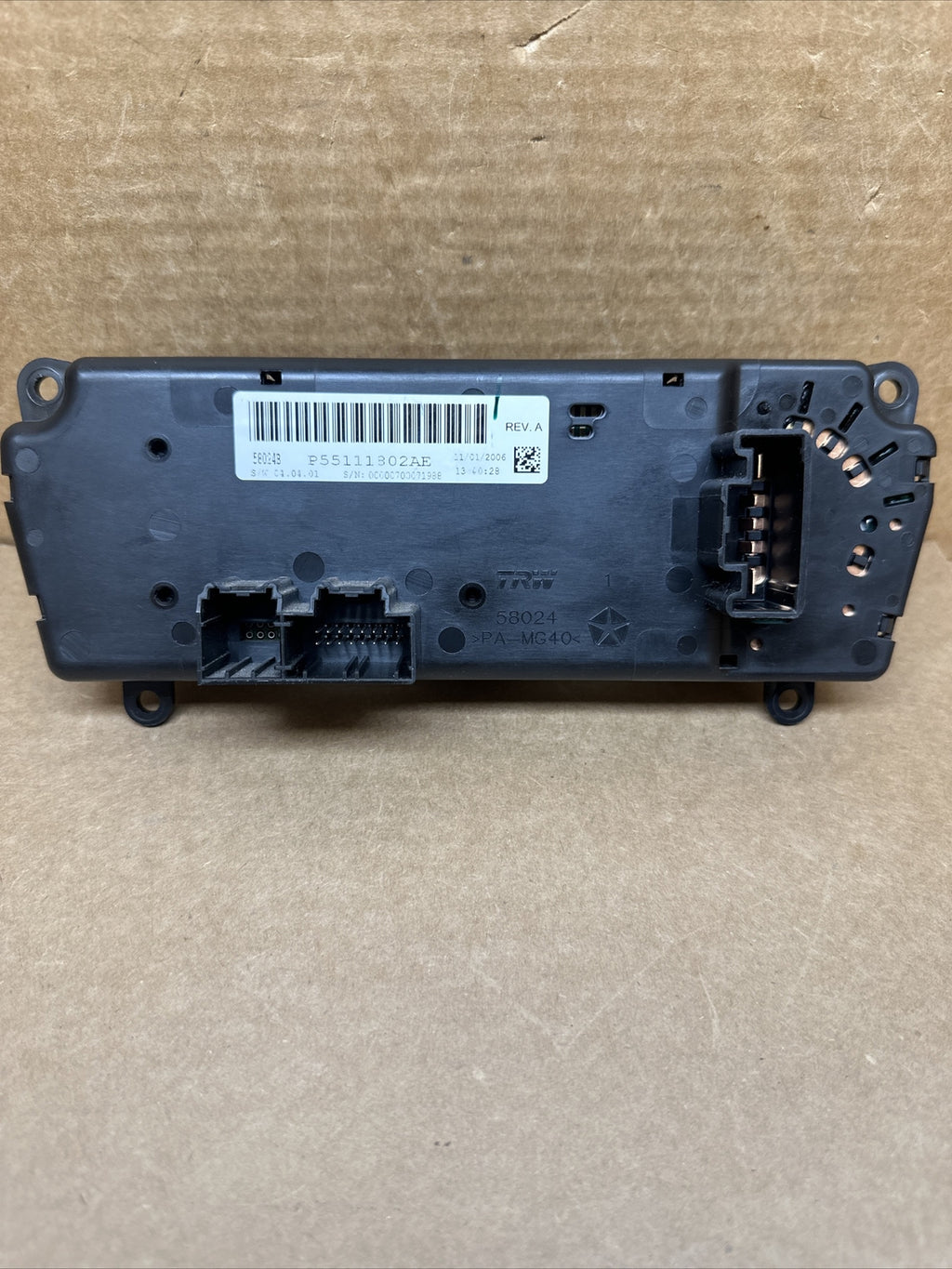 2007 2009 Dodge Nitro Climate Temp Temperature Control Dials P55111302AE6