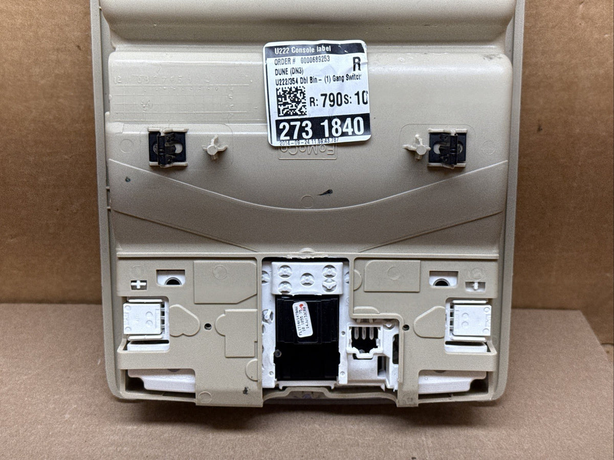 2015 2017 Ford Expedition Overhead Ceiling Roof Console Vent Switch Dune Tan OEM7
