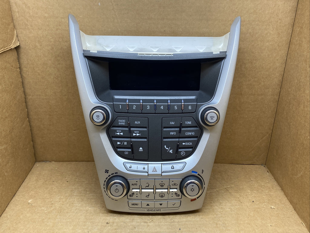 10 11 Equinox Dash Radio Bezel Trim Climate Temperature Control Panel 209067400
