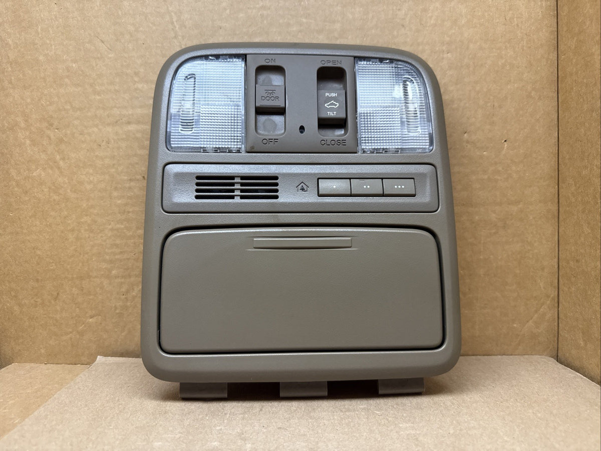 2009 2015 Honda Pilot Over Head Overhead Console Homelink Sunroof Brown YR308L2