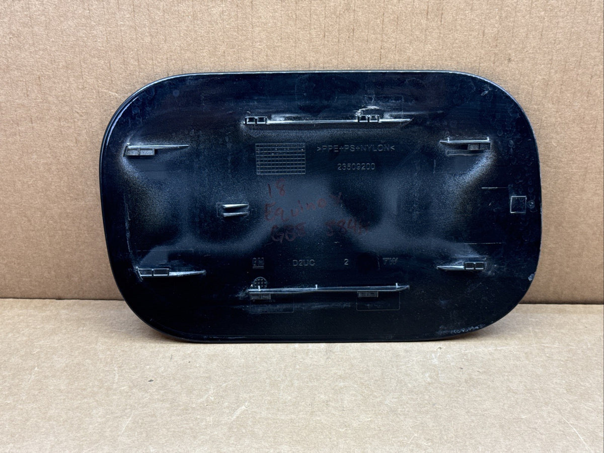 2018 2024 Chevy Equinox Fuel Gas Tank Filler Door Lid Cover Black GB8 Scratched6