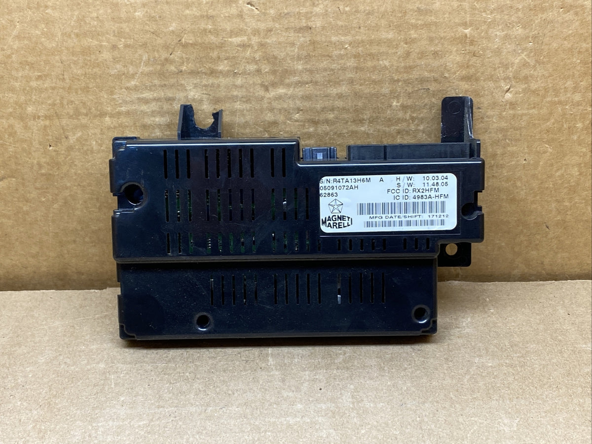 2011 2014 Charger Journey Chrysler 300 TelematicsBluetooth Module 05091072AH0