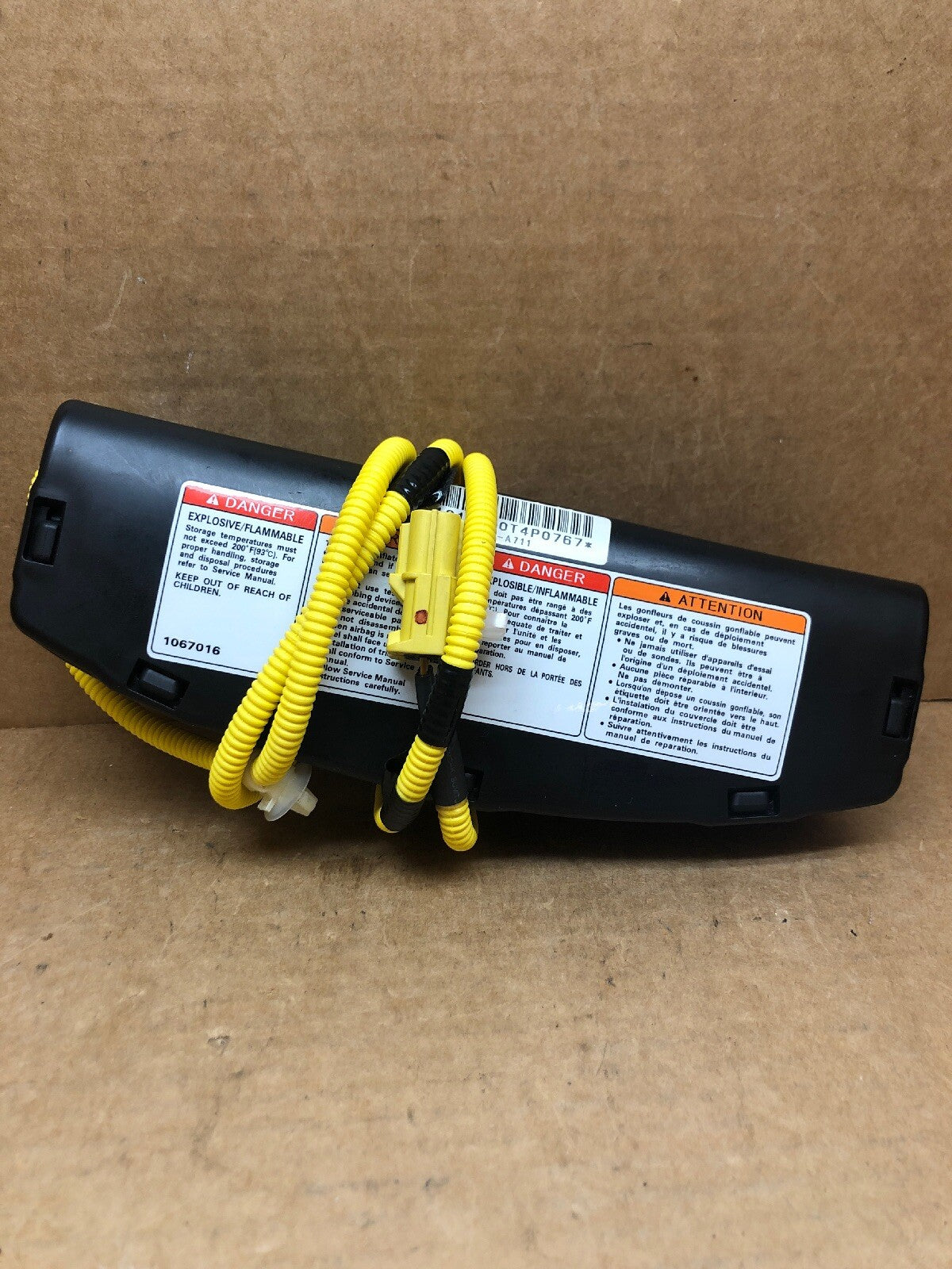 10 14 INSIGHT FRONT RIGHT SIDE PASSENGER SEAT AIRBAG AIR BAG 78000 TM8 A7110
