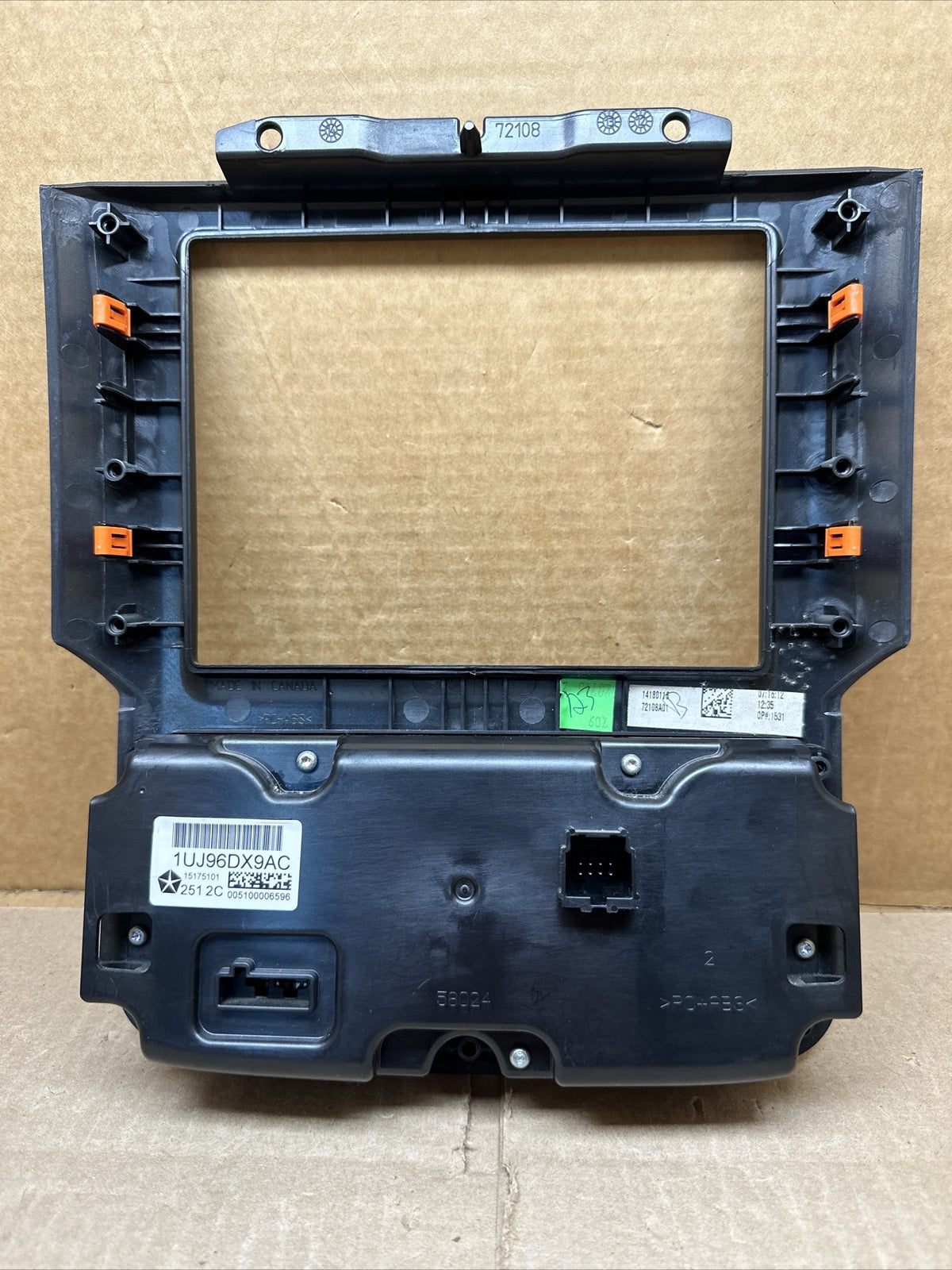 2013 2018 Dodge Ram 1500 Heater AC Climate Temperature Control Unit 1UJ96DX9AC4