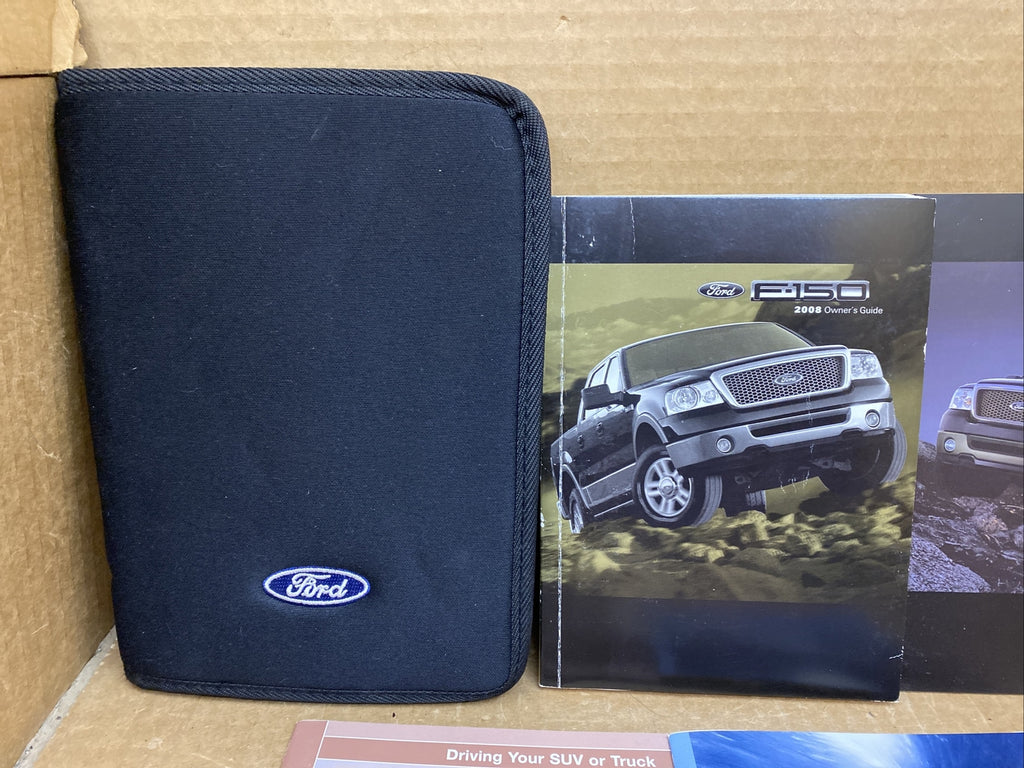 2008 08 Ford F150 F 150 Owner's Owners Owner Manual Book Guide Set Case OEM1