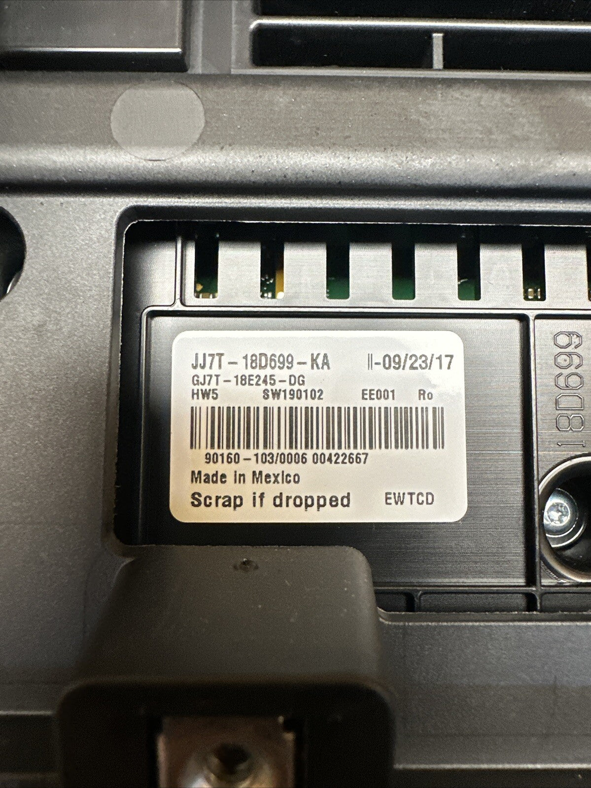 2016 2019 LINCOLN MKC Radio Bezel GPS Screen Display Dash6