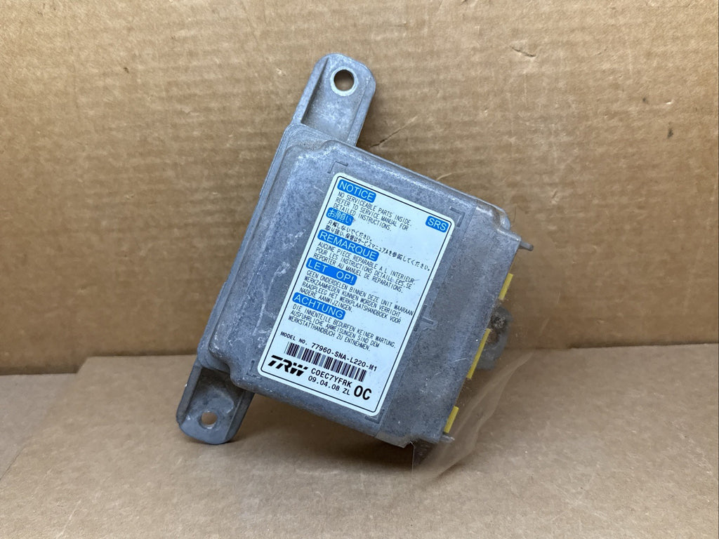 Honda Civic SRS AirBag Air Bag Control Module OEM 77960 SNA L220 M10