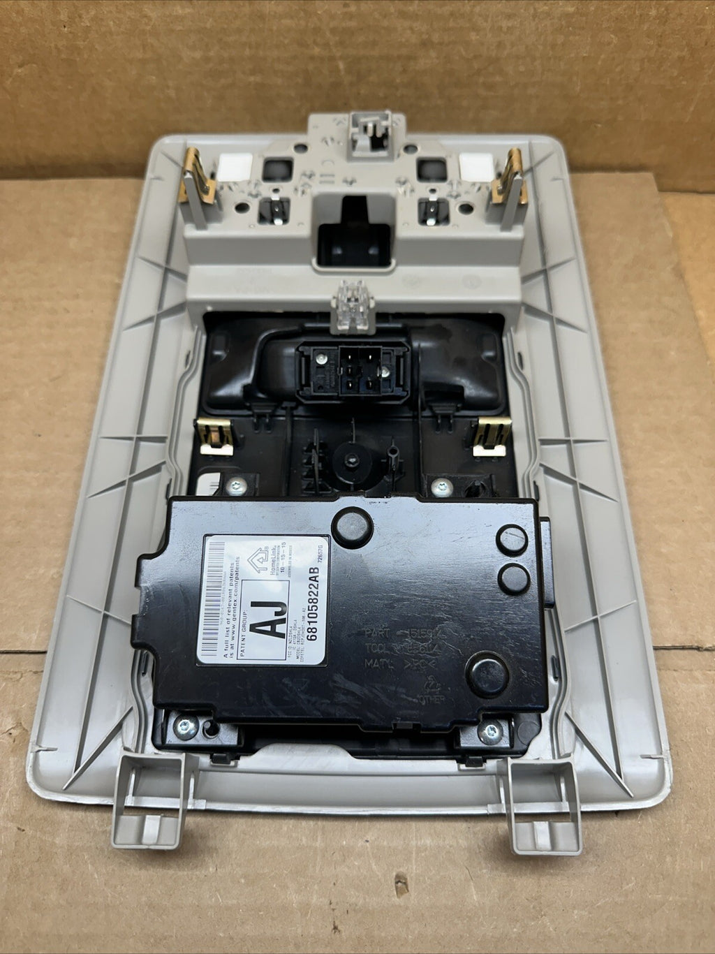 2013 2017 Ram Front Center Over Head Overhead Roof Console Homelink5