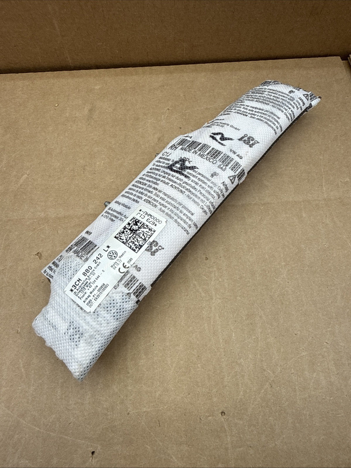 2018-2025 Volkswagen VW Atlas Front Right Side Passenger Seat Air Bag Airbag6