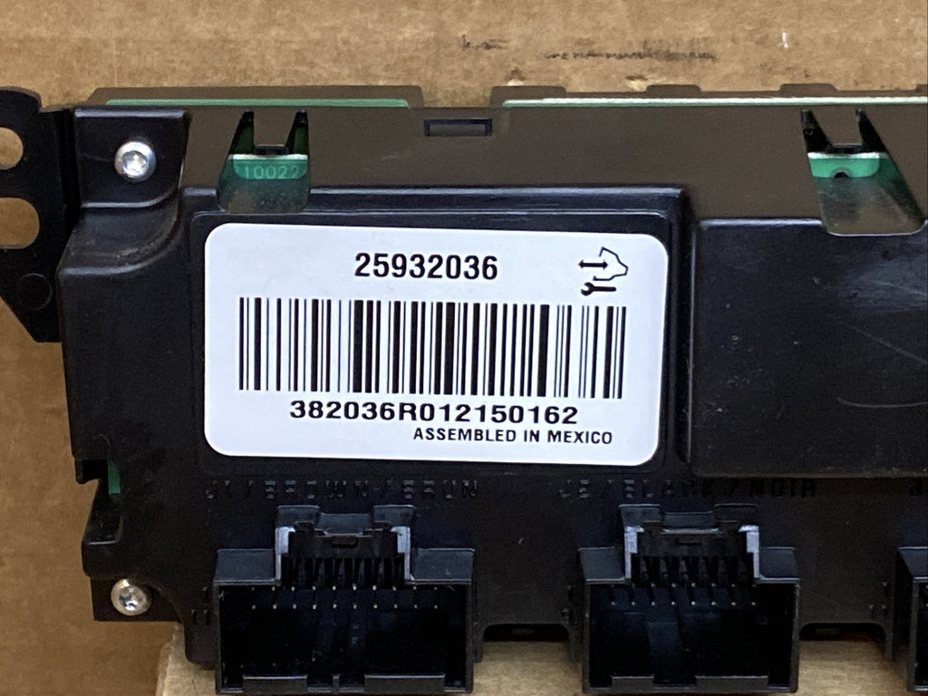 2007 2012 GMC Acadia Front Digital Climate Temp Temperature Control 259320366