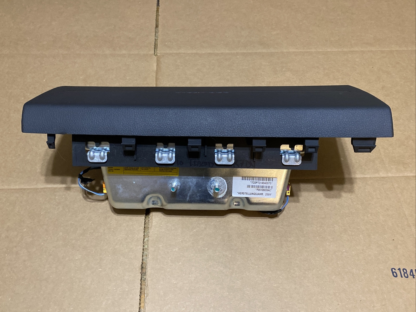 2009 2011 Jeep Liberty Passenger Dash Front Airbag Air Bag RH Right Panel Black3