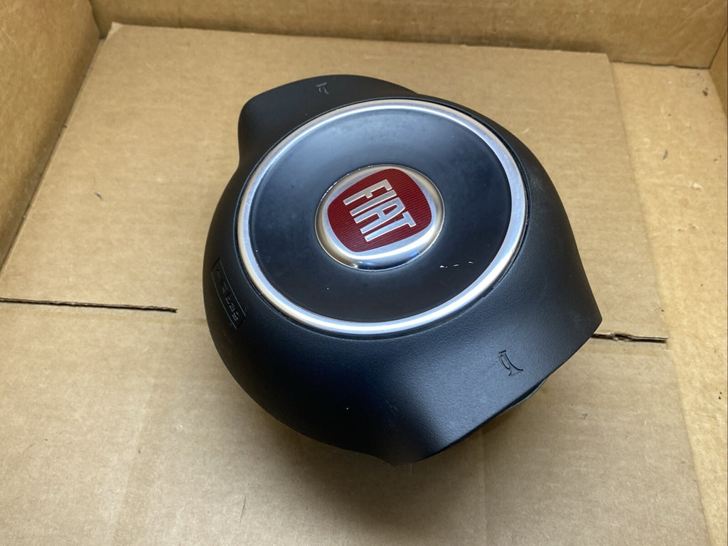 2012 2019 Fiat 500 Front Left Driver Side Steering Wheel Air Bag Airbag Black8
