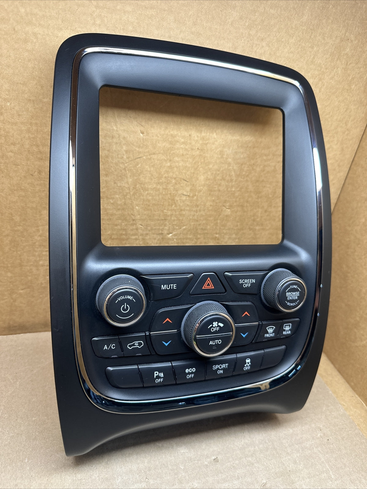 2018   2020 DODGE DURANGO DASH HEATER CLIMATE CONTROL SWITCH UNIT 68333652AA OEM1