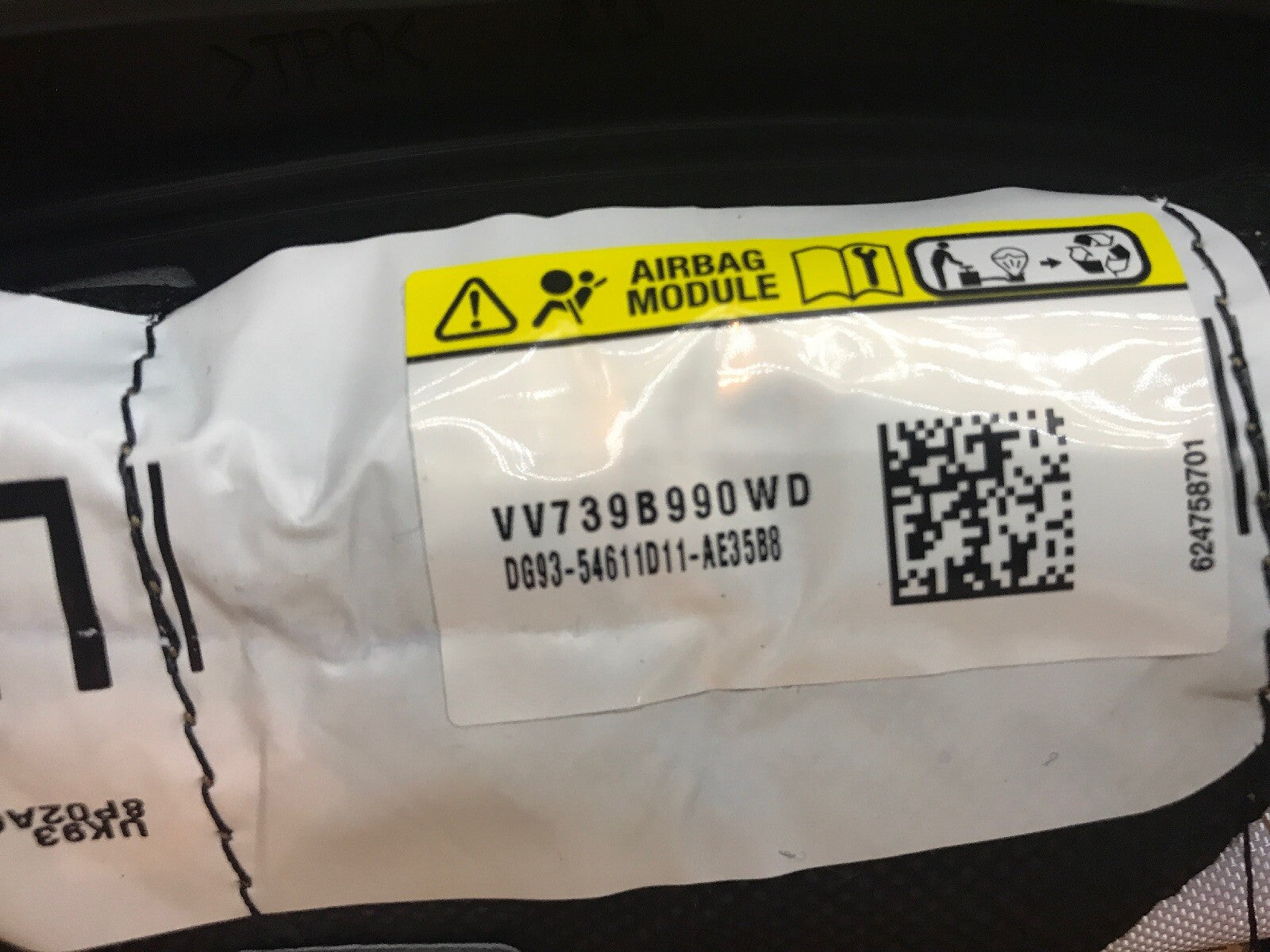 13 16 FORD FUSION MKZ FRONT LEFT SIDE SEAT AIRBAG AIR BAG DG93 54611D11 AE35B84