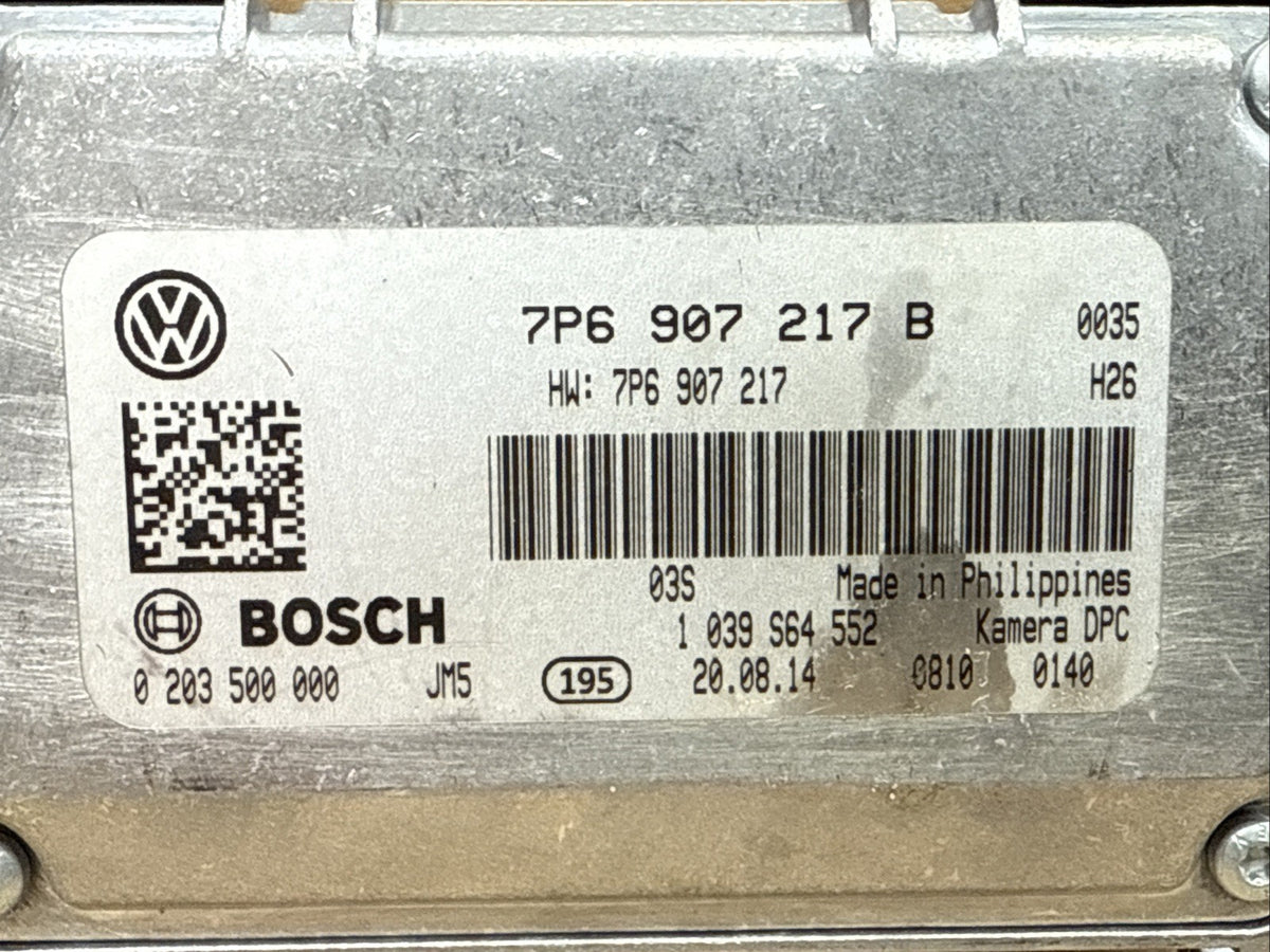 15-17 VOLKSWAGEN TOUAREG FRONT WINDSHIELD LANE KEEP ASSIST CAMERA 7P6907217B OEM1