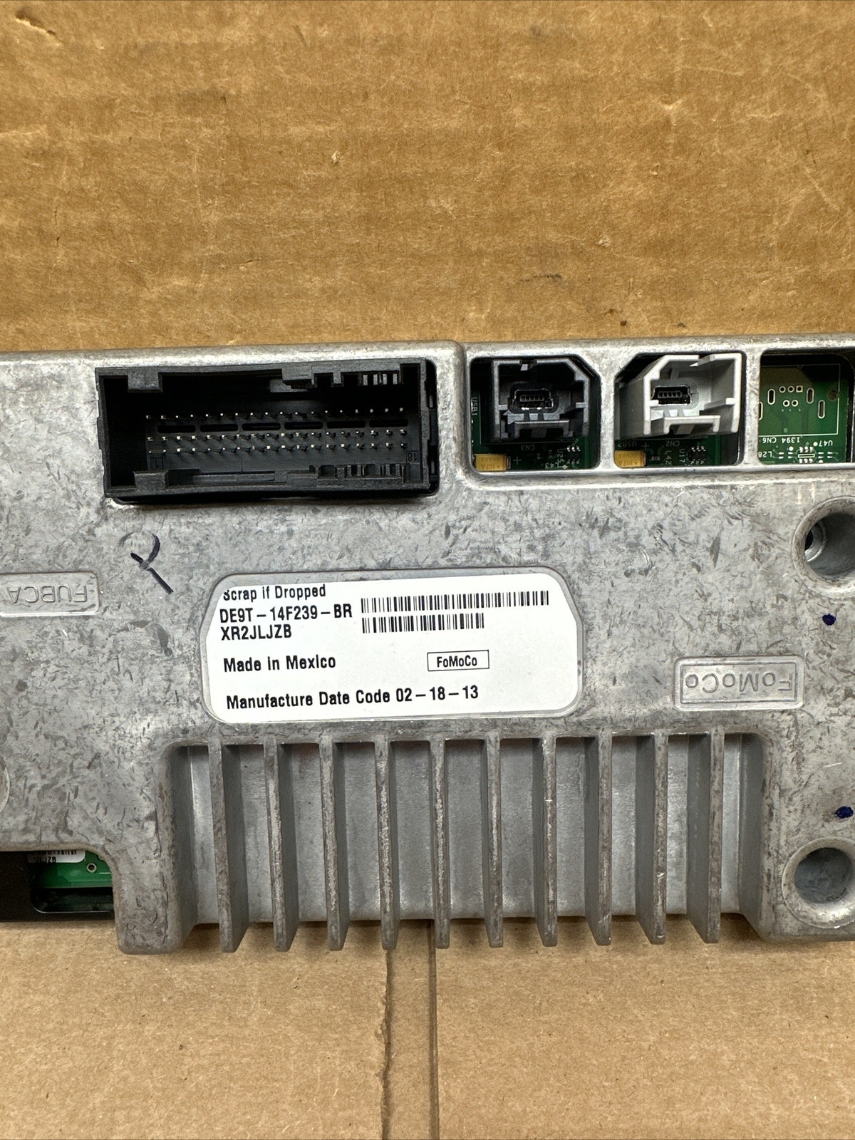 2013 2016 MKT Ford Voice Recognition Sync Module DA5T 14D212 KA DE9T 14F239 BR1