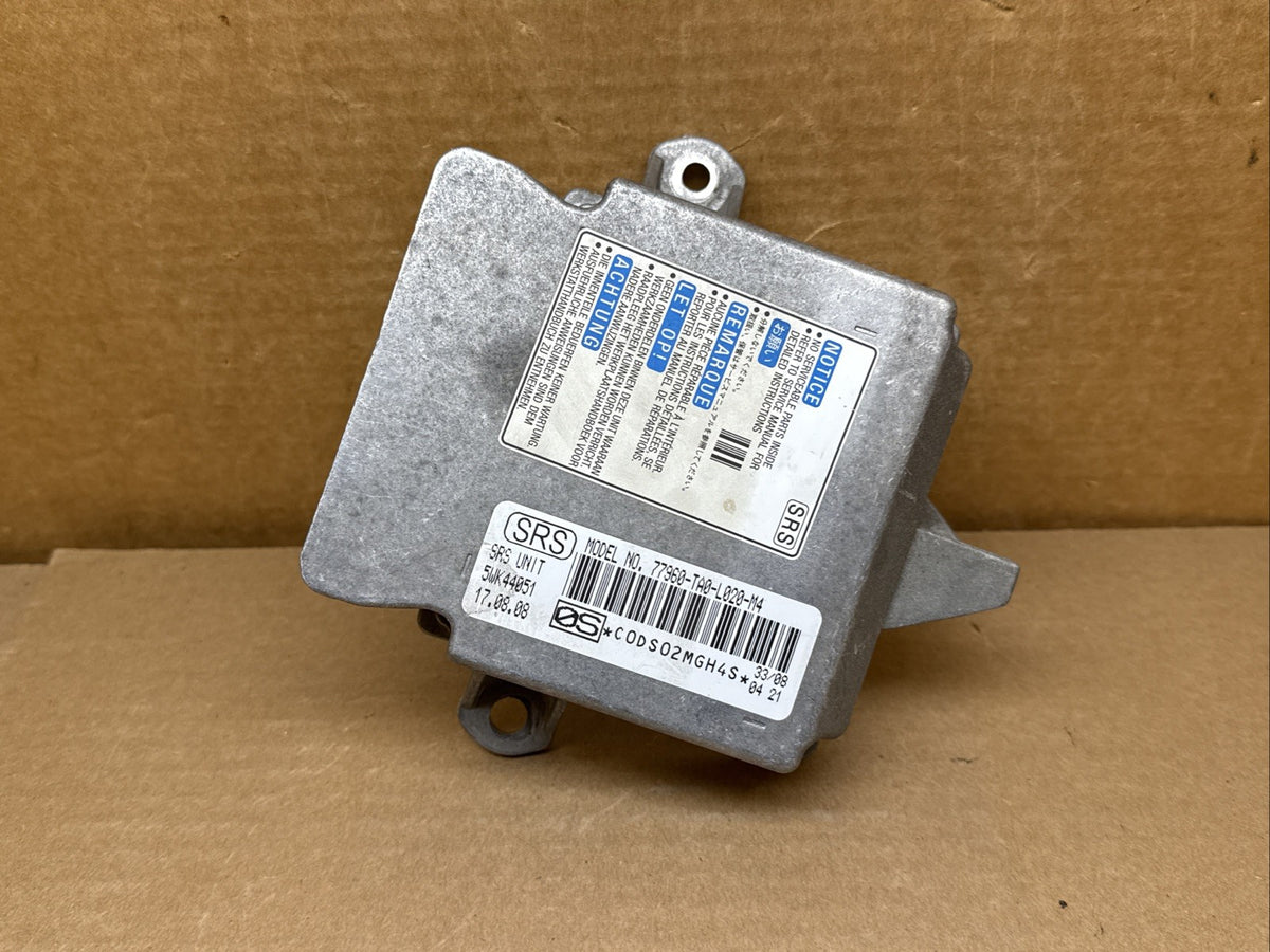 Honda Accord SRS AirBag Air Bag Control Module OEM 77960 TA0 L020 M40