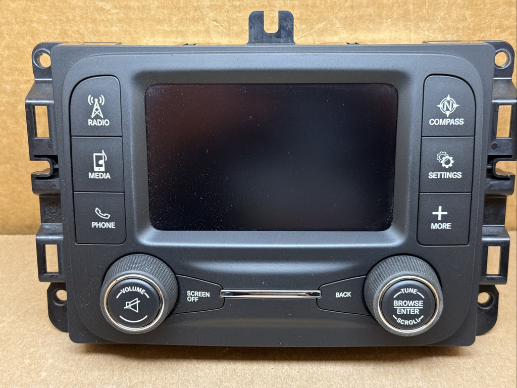 2017 2018 Ram 1500 2500 Radio Receiver Dash Display Screen OEM 68306937AB2
