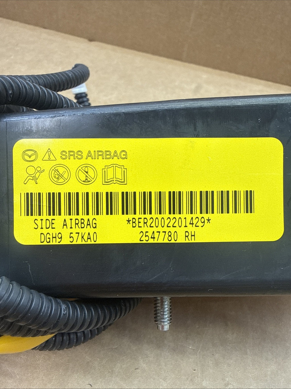 2020-2025 Mazda CX-30 CX30 Front Right Side Passenger Seat Air Bag Airbag4