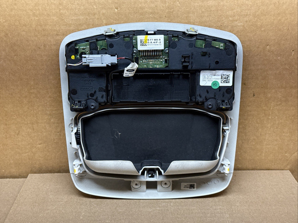 2013 2016 Ford Fusion Front Over Head Overhead Console Dome DS73 F519A58 CBL3DY03