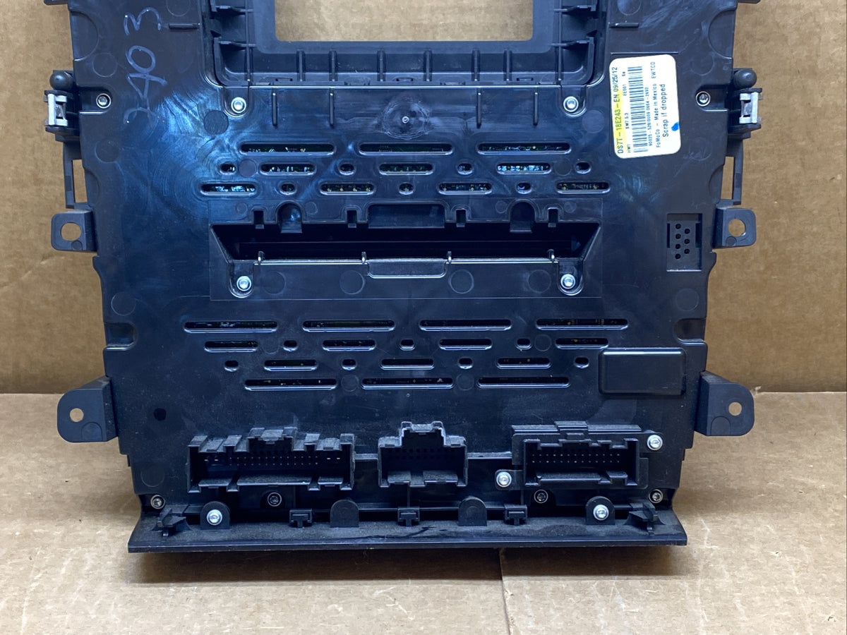 2013 Fusion Temp Temperature Climate Radio Control Bezel Panel DS7T 18E243 EN9