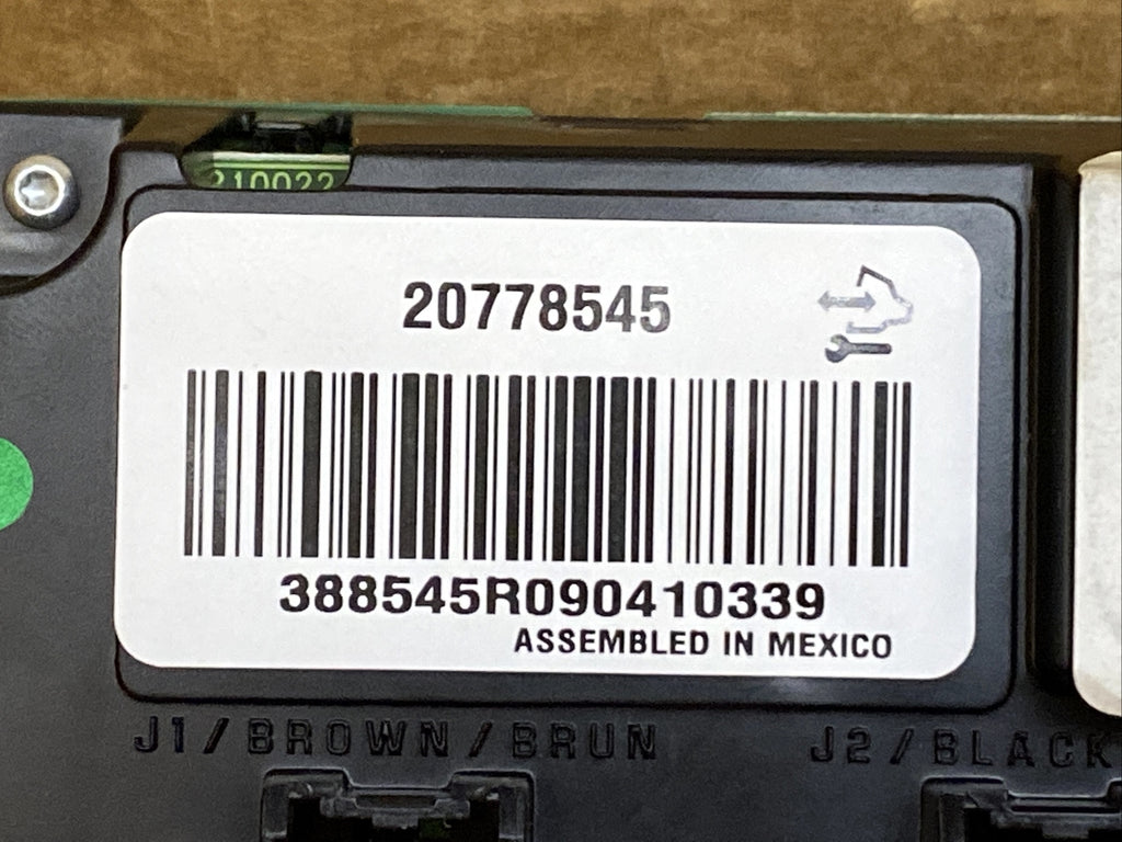 2008 2012 Traverse Enclave Digital Climate Temp Temperature Control 207785455