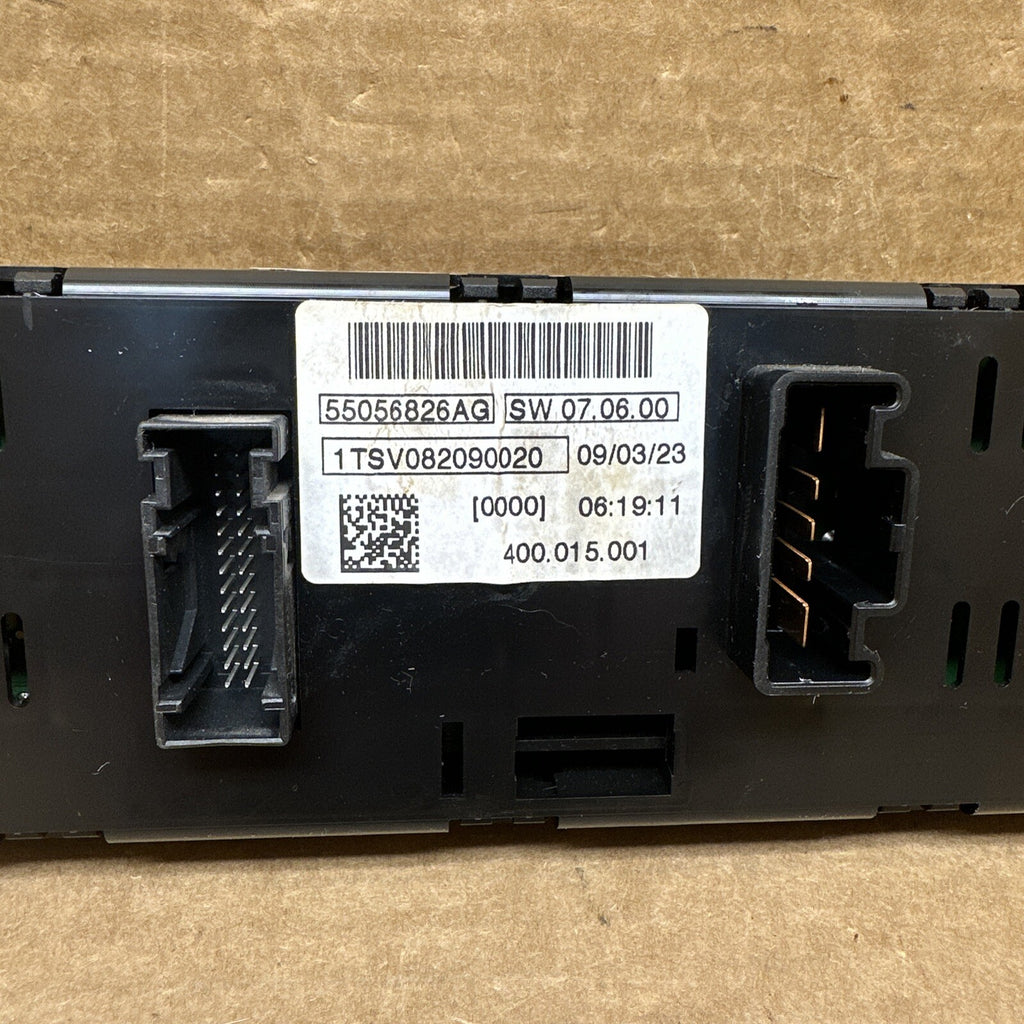 2009 2010 Ram 1500 Manual Climate Temperature Temp Controls Dials 55056826AG7